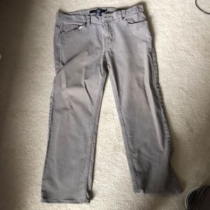 Calvin Klein dark khaki corduroy pants.